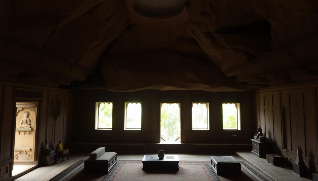 Ajanta's Monastic Cells