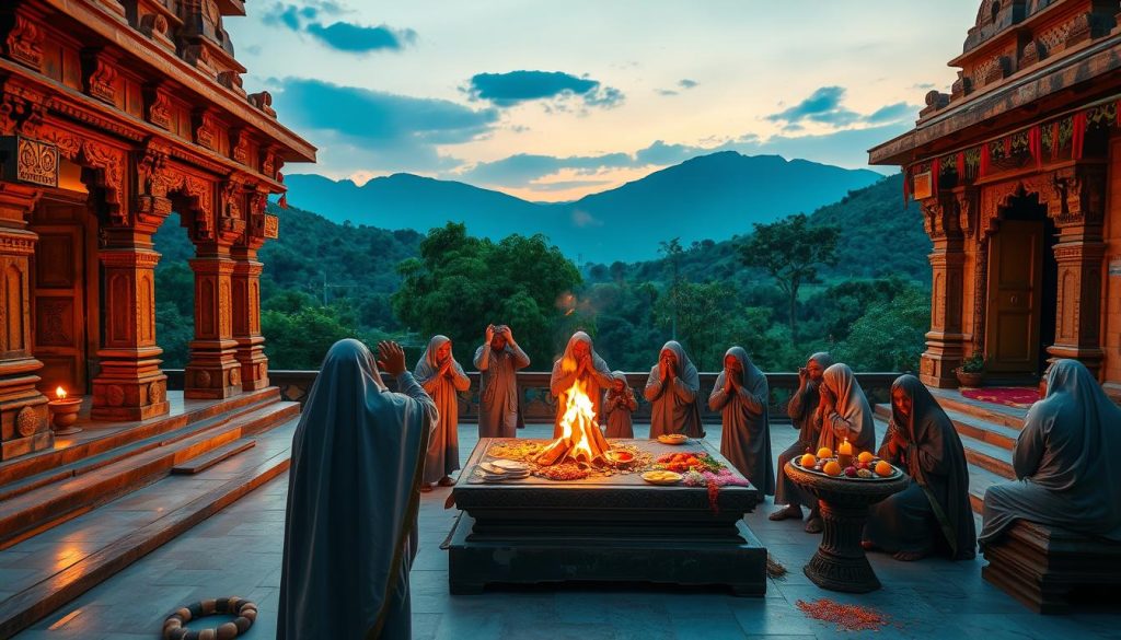 Ancient rituals in Rajnagar