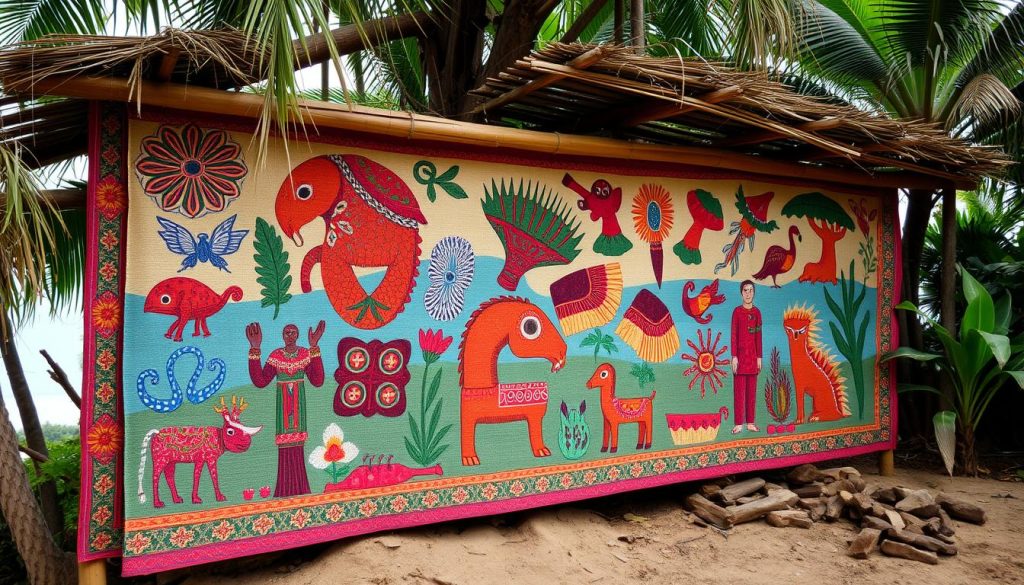 Banka Island's indigenous art