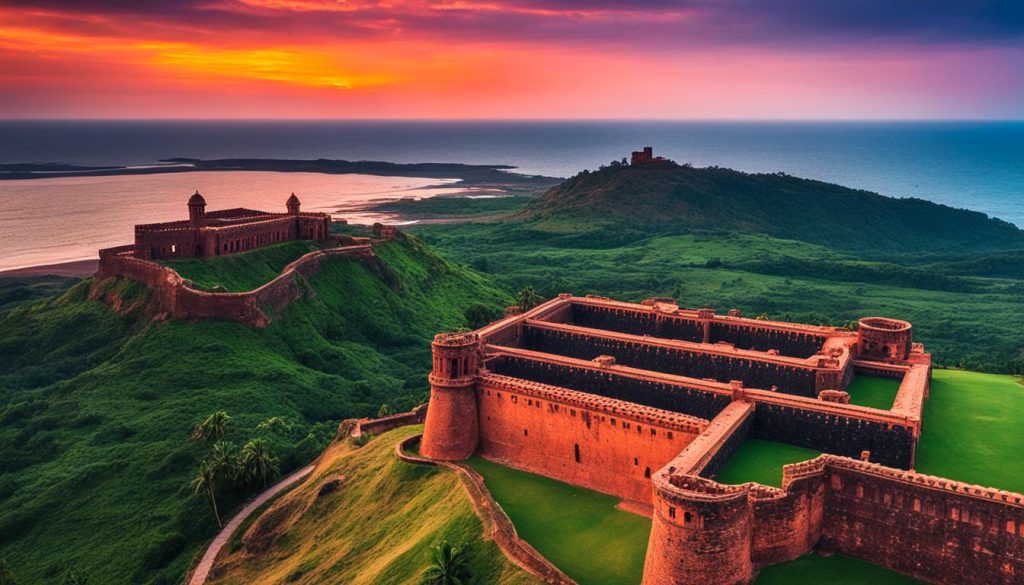 Chapora Fort history