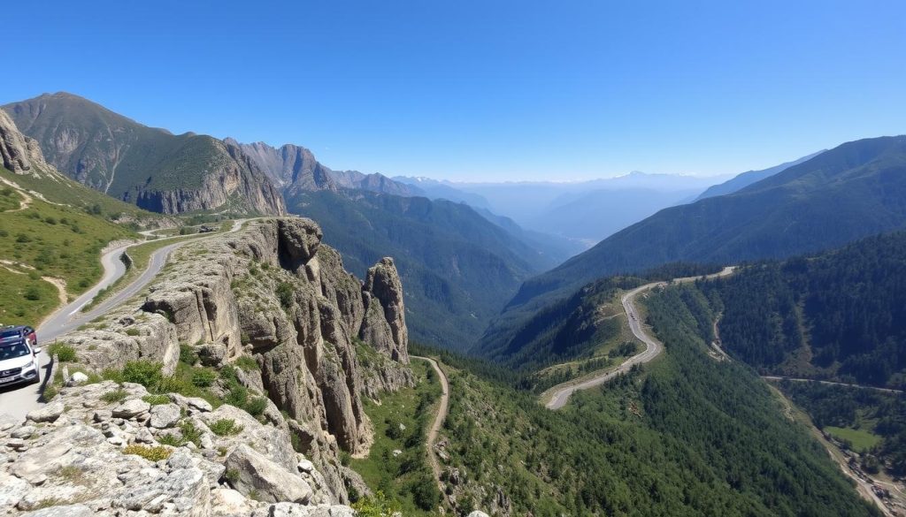 Cliffhanger roads in Himachal Pradesh