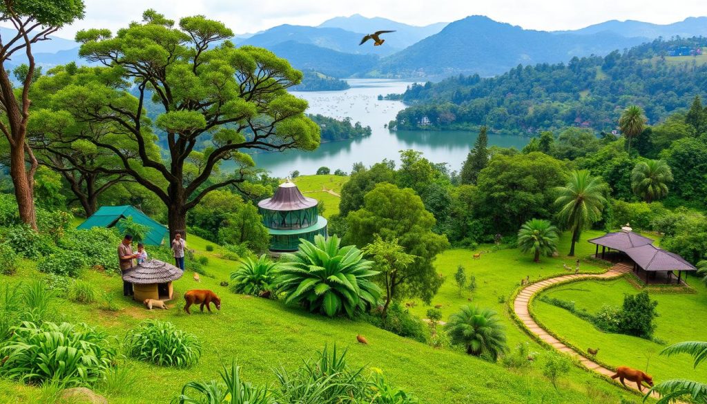 Conservation efforts in Thekkady