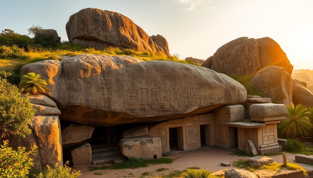 Hampi prehistoric rock art