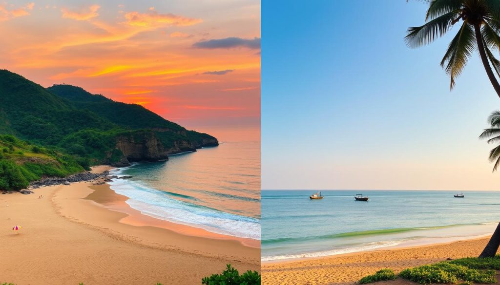 Kalacha Beach and Agonda Beach