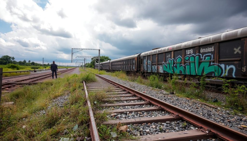 Kasganj Railway Track Vandalism