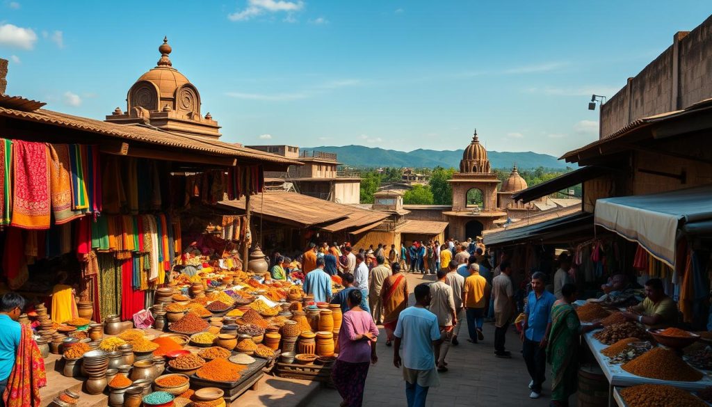 Kolhapur ancient marketplace