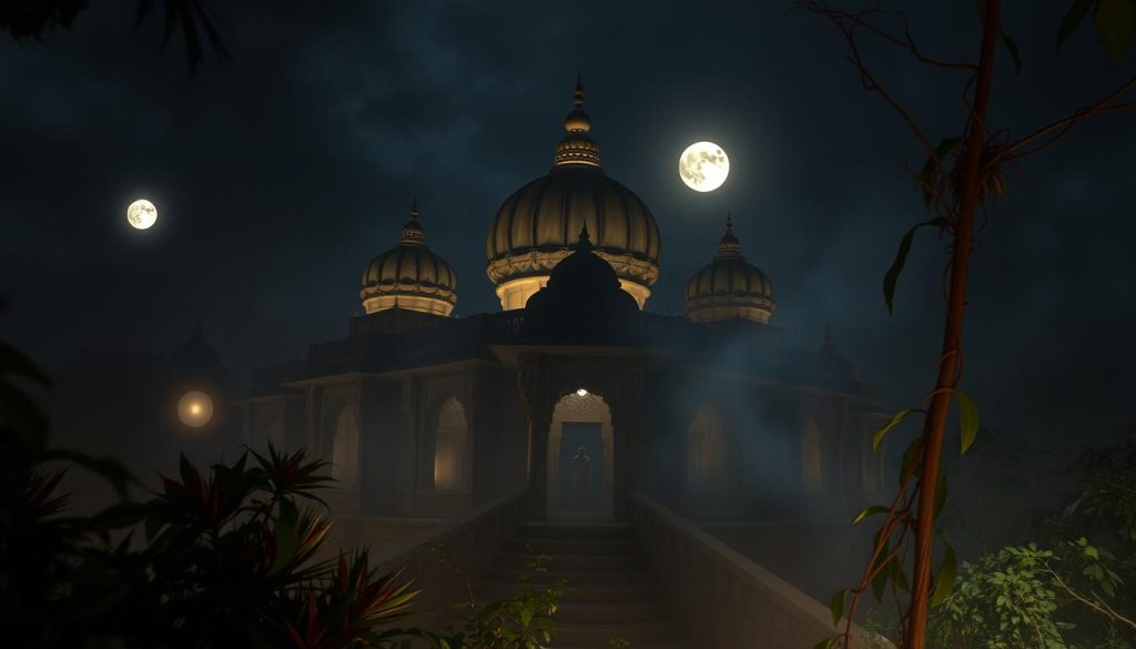 Lotus Mahal hauntings