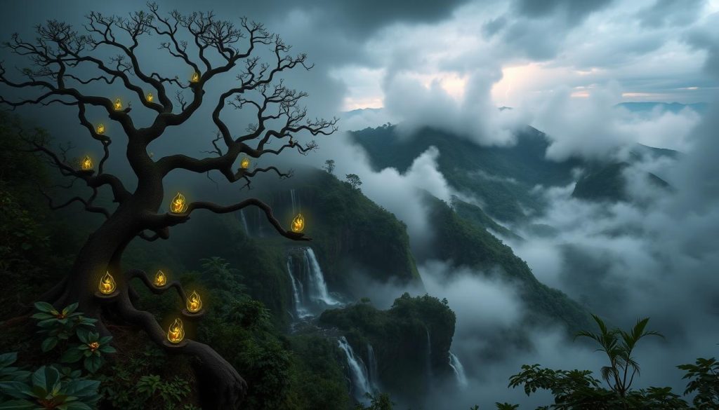 Mawsynram folklore and literary inspiration