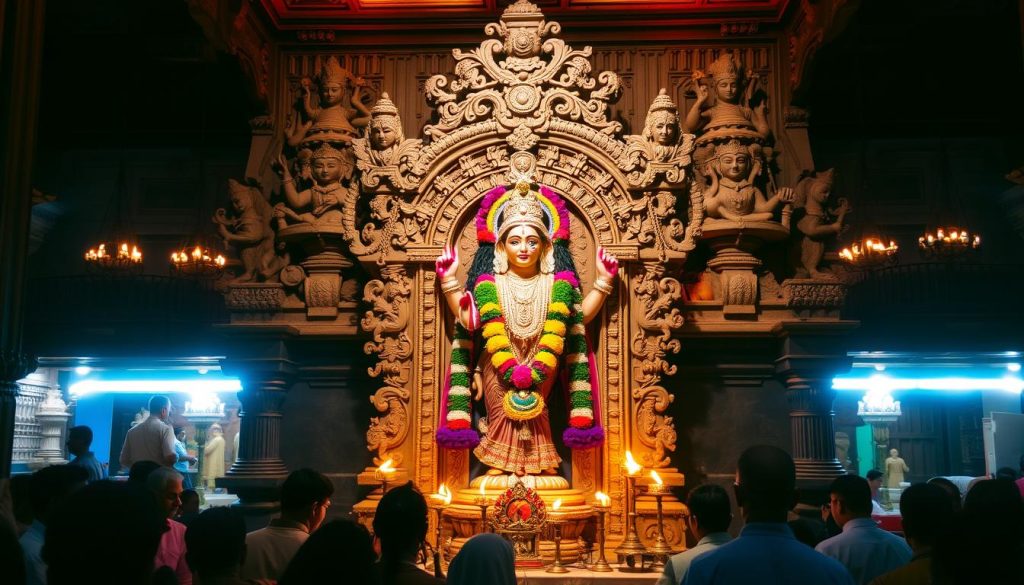 Meenakshi Temple deity worship