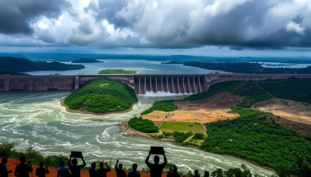 Nagarjuna Sagar Dam controversy