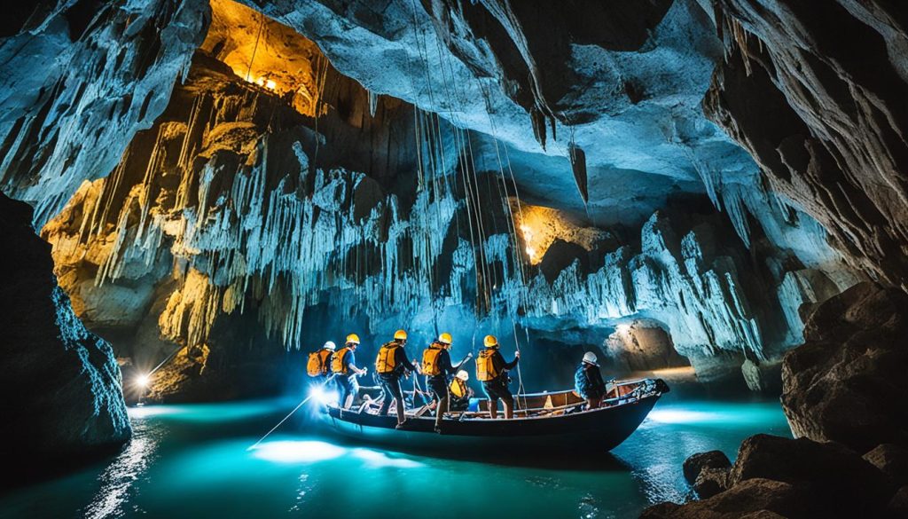 Naida Caves exploration