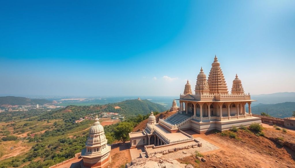 Palitana temples view