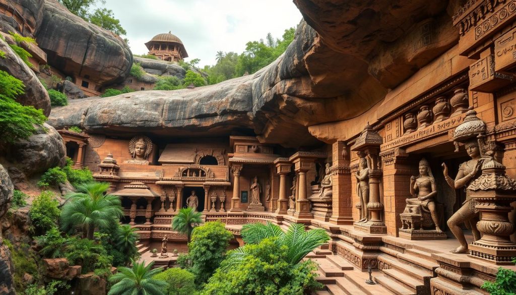 Pantheon of Badami Caves