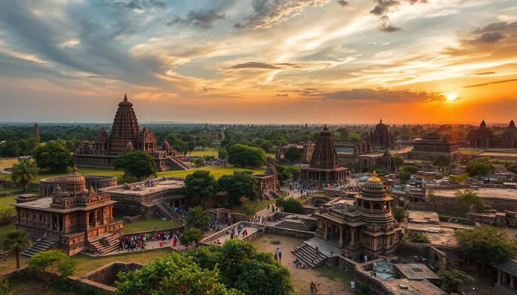 Rise and fall of Hampi