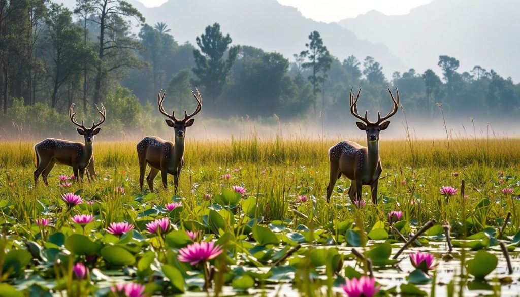 Sangai deer conservation