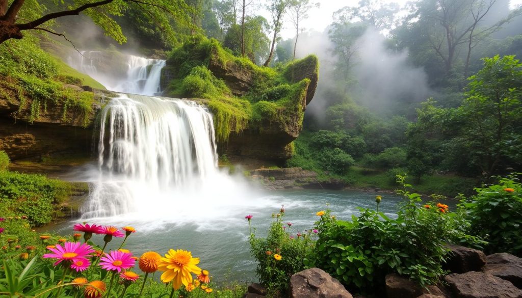 Seasonal Waterfalls India