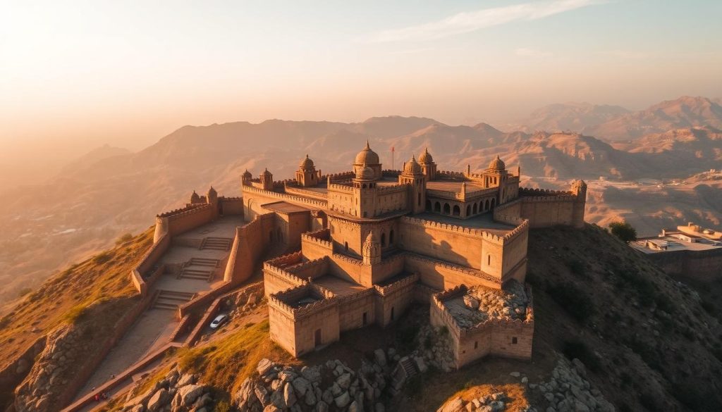 Strategic design of Daulatabad Fort