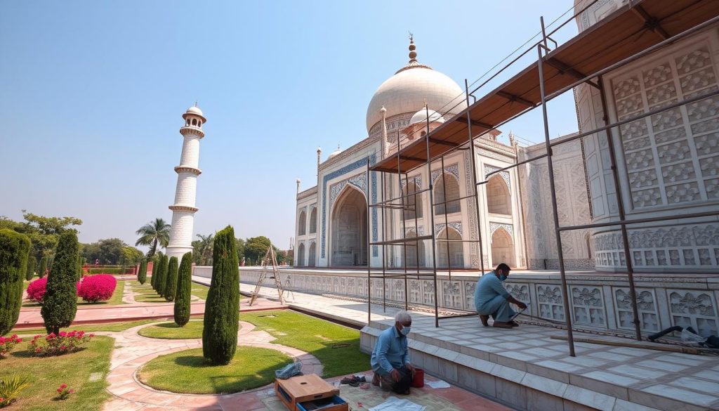 Taj Mahal care