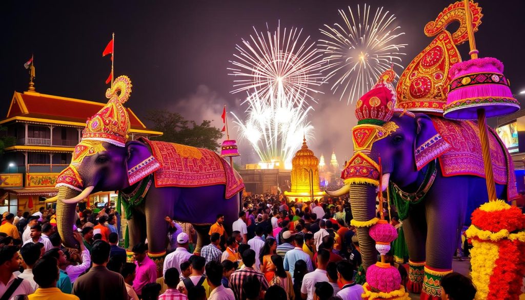 Thrissur festivals highlighting the grandeur of Thrissur Pooram