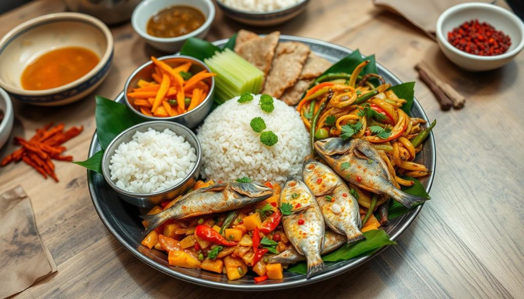 Traditional Yingkiong dishes