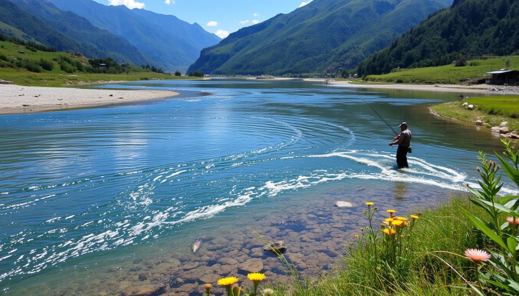 Trout Fishing in Gushaini Trout Fishing in Gushaini