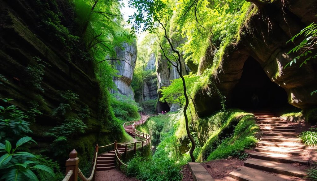 Yana Caves trekking trail