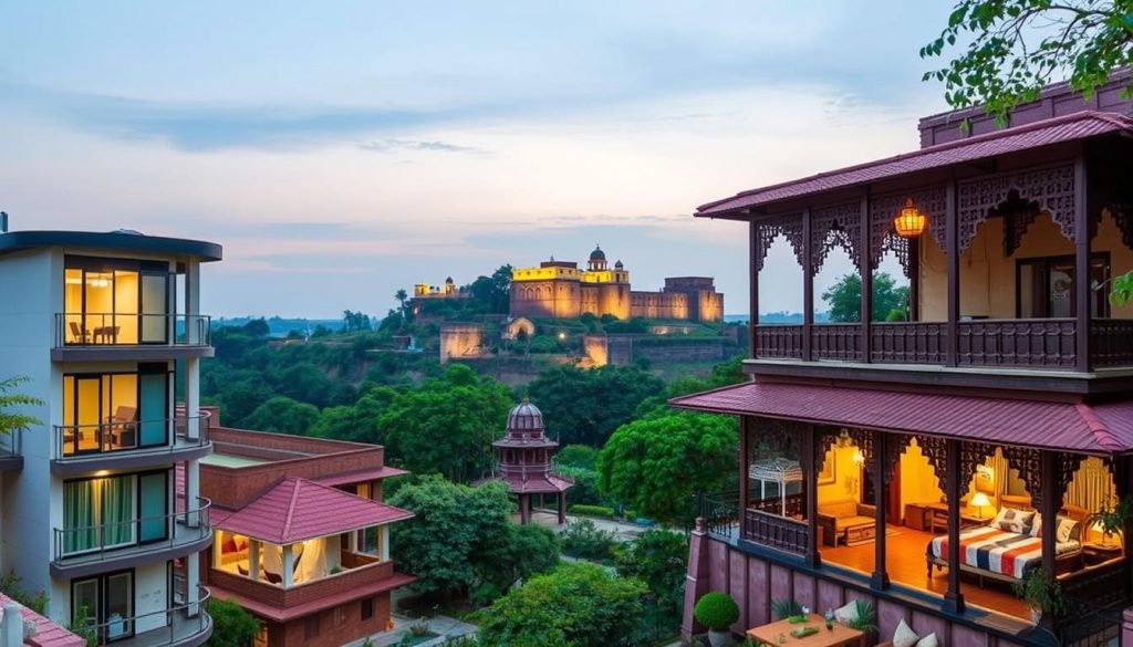 accommodation options near Warangal Fort