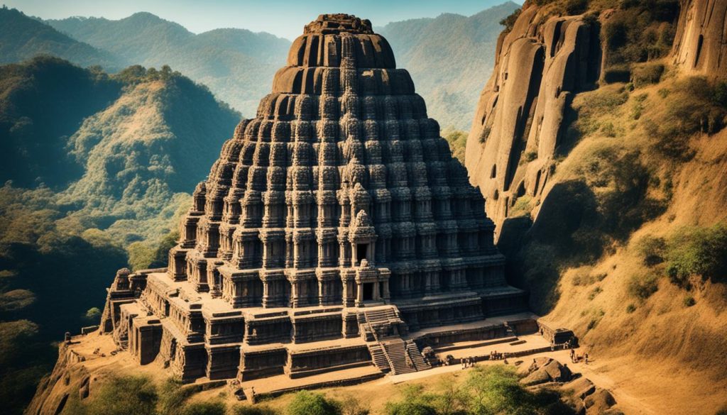 ancient rock-cut temples