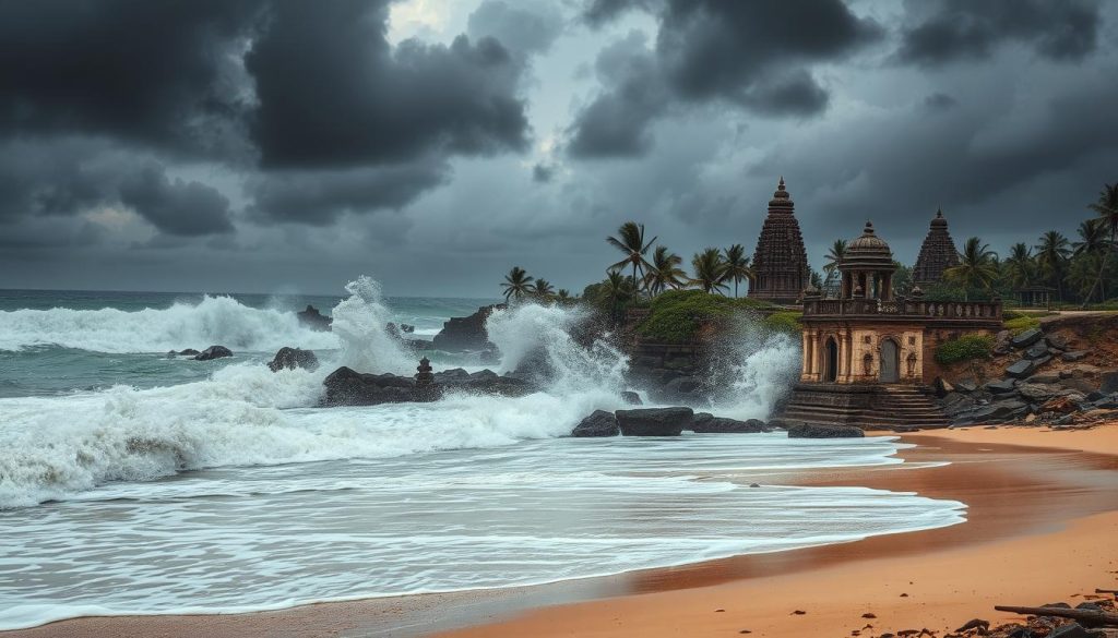natural disasters Mahabalipuram