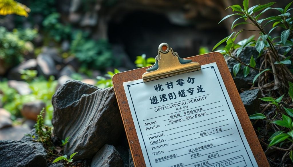 permits for Siju Caves