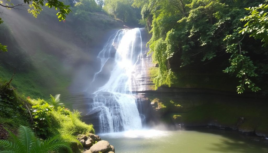 secluded waterfalls Kerala