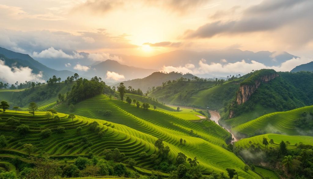 unique landscapes of Changlang